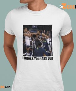 Kyle Anderson I Knock Your Ass Out Shirt 2