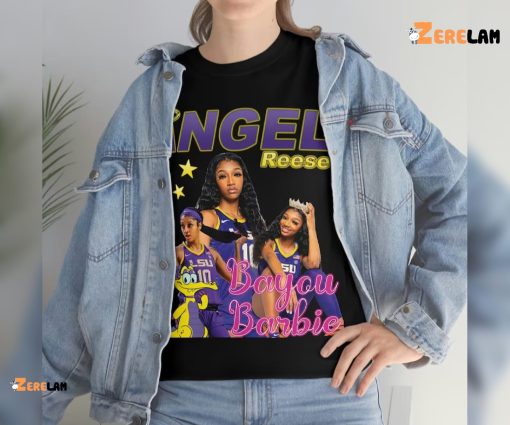 Lsu Angel Reese Bayou Barbie Shirt