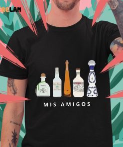 Mis Amigos Tequila Funny Shirt 4 1