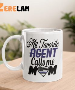 My Favorite Agent Call Me Mom Mug