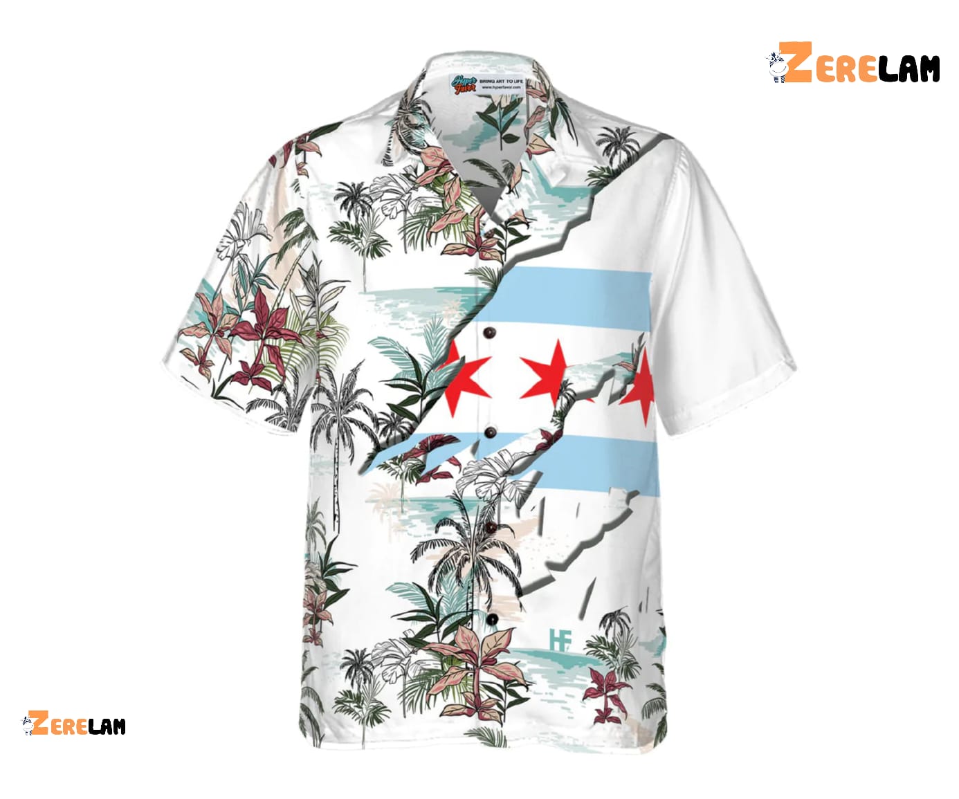 Chicago Cubs Hawaiian Shirt - Zerelam