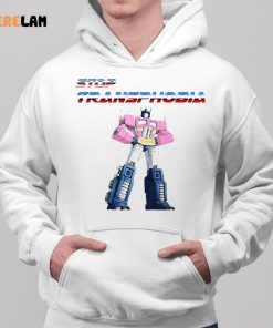 Optimus Stop Transphobia Transformers Shirt 2 1