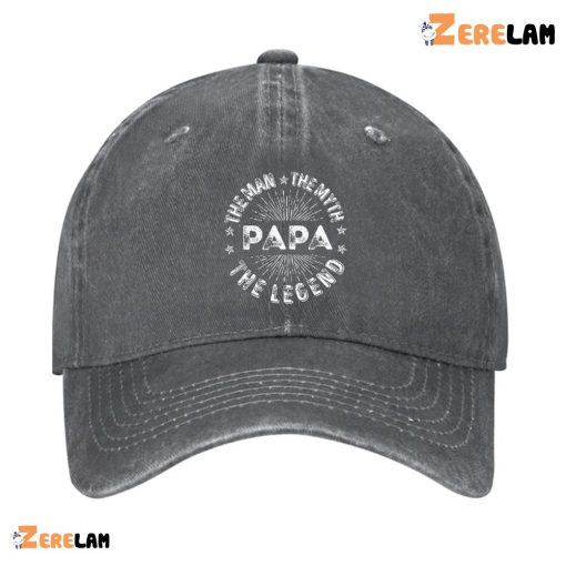 PAPA The Man The Myth The Legend Funny Father’s Day Hat