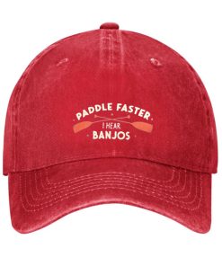 Paddle Faster I Hear Banjos Hat 2