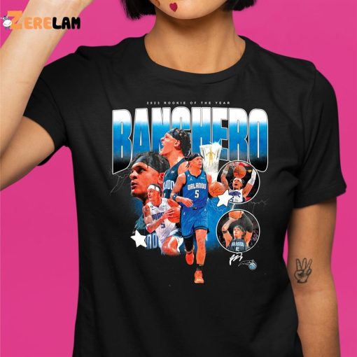 Paolo Banchero 2023 Rookie Of The Year Shirt