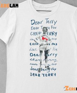 Ryan Reyolds Dear Terry Marathon Of Hope Shirt