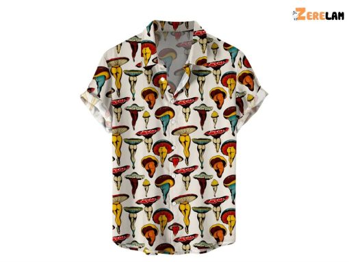 Sexy Mushroom Aloha Hawaiian Shirt