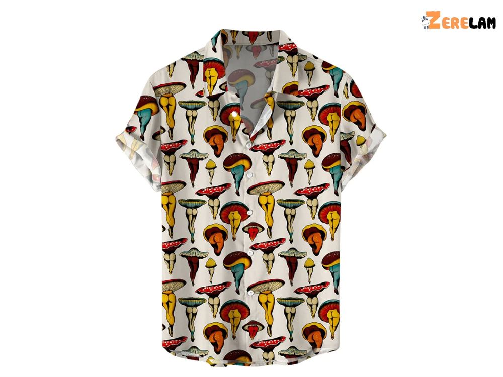 Sexy Mushroom Aloha Hawaiian Shirt - Zerelam