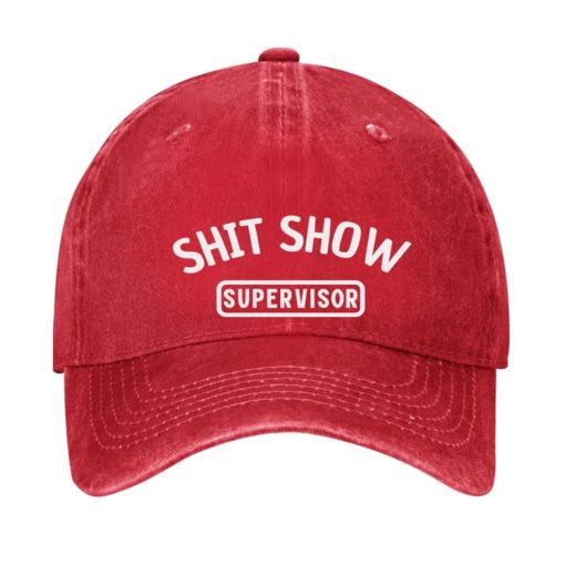 Shit Show Supervisor Funny Hat