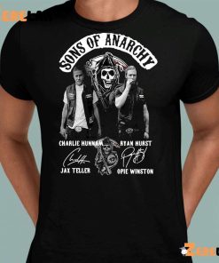 Son Of Anarchy Hunnam And Hurst Teller Winston Shirt 8 1