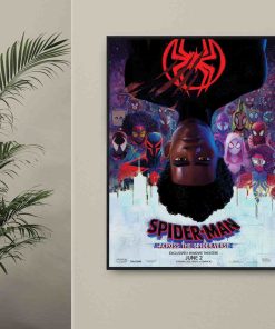 Spider man Across The Spider Verse Poster Canvas