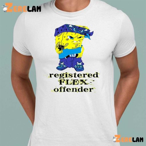 Spongebob Register Flex Offender Shirt
