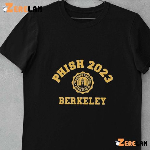 Spring Tour Phish 2023 Berkeley Shirt