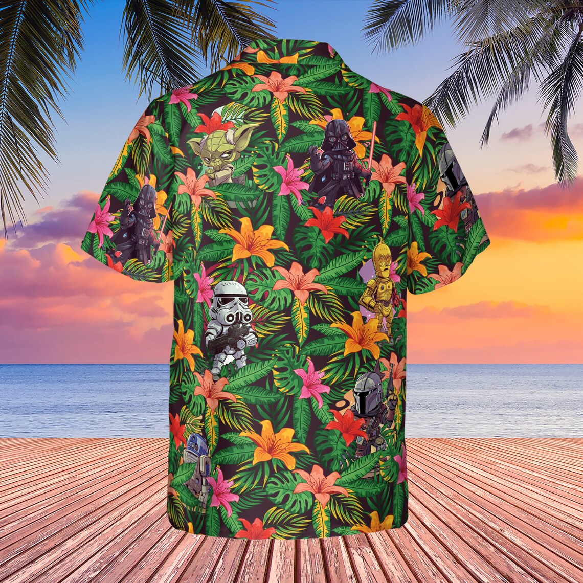 Star Wars Friends Lover Hawaiian Shirt - Zerelam