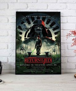 Star Wars Return Of The Jedi 40th Anniversary Poster