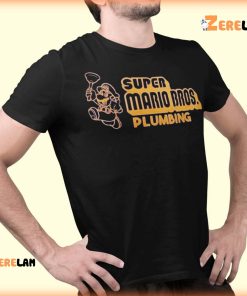 Super Mario Bros Plumbing Shirt