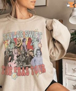 Taylor The Eras Tour Retro Taylor Album Tracklist Shirt 2