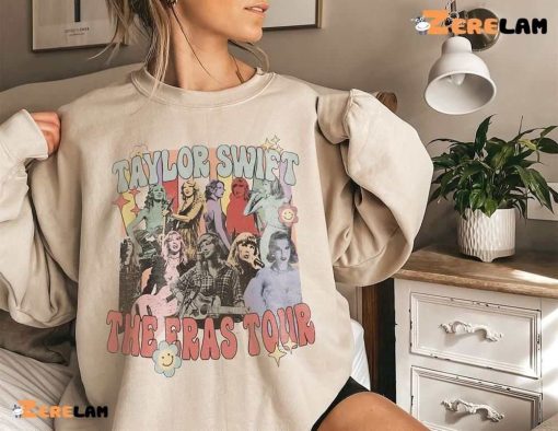Taylor The Eras Tour Retro Taylor Album Tracklist Shirt