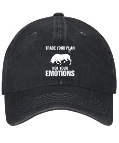 Trade Your Plan Not Your Emotions Hat 1