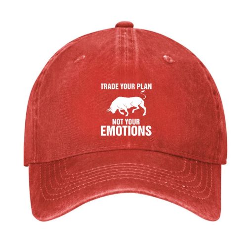 Trade Your Plan Not Your Emotions Hat