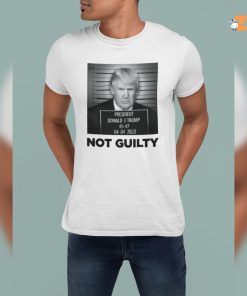 Trump 2024 Campaign Peddles Not Guilty Mugshot Shirt