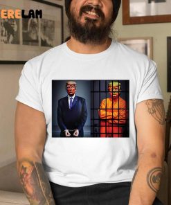Trump Mug Shot Lock Him Up Shirt
