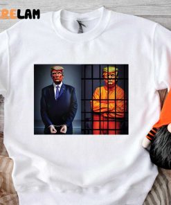 Trump Mug Shot Lock Him Up Shirt