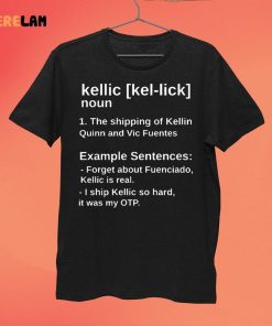 Vic Fuentes Kellic Kel lick Noun 1 The Shipping Of Kellin Quinn And Vic Fuentes Shirt 6 1