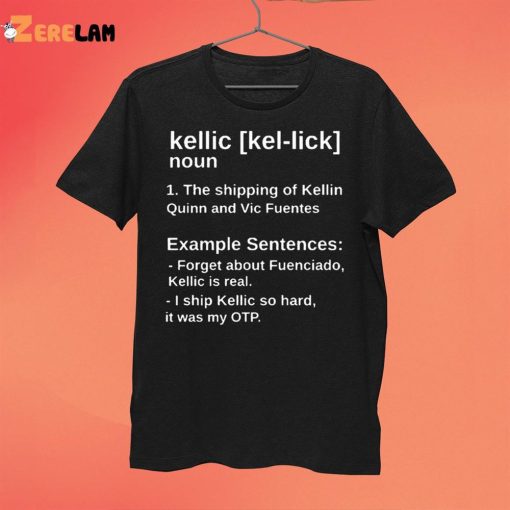 Vic Fuentes Kellic Kel-lick Noun 1 The Shipping Of Kellin Quinn And Vic Fuentes Shirt