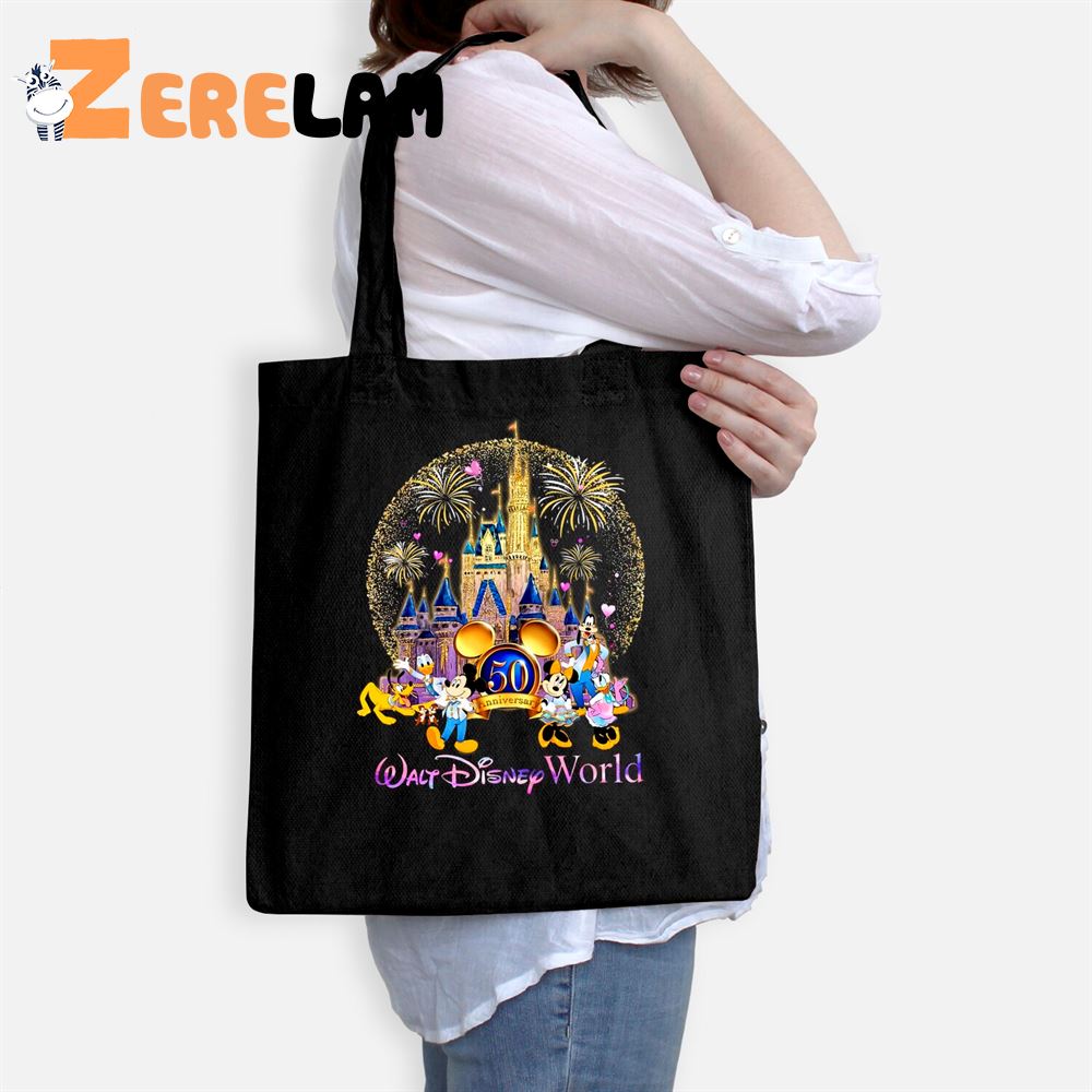 Th Anniversary Walt Disney World Tote Bag Zerelam