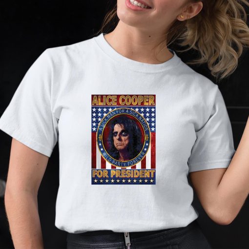 Alice Cooper For President Wild Party Forever Shirt