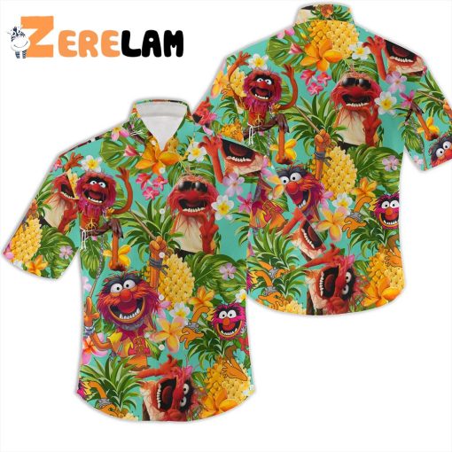 Animal Muppet Summer Trip Hawaiian Shirt
