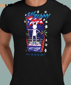 Bad Bunny Puerto Rico WWE Shirt