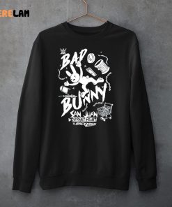 Bad Bunny Splash San Juan Street Fight Backlash WWE Shirt 3 1