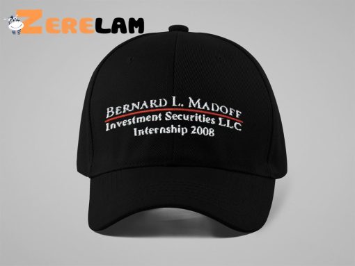 Bernie L.Madoff Investment Securities LLC Internship 2008 Hat