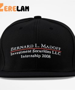 Bernie LMadoff Investment Securities LLC Internship 2008 Hat 3