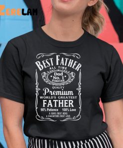 Best Father All Time Dad No. 1 Forever shirt, Best Fathers day Gifts