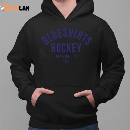 Blueshirts Hockey New York City 1926 Hoodie