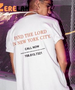 Bongiovi Find The Lord In New York City Call Now Shirt 4 1