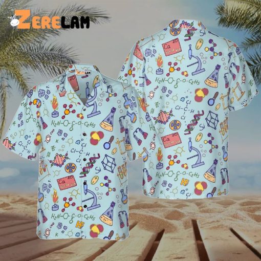 Chemistry Teacher Hawaiian Hawaii Shirt, Summer Set Hawaiian Shirt Men Women