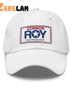 Connor Roy For President Trucker Hat 2