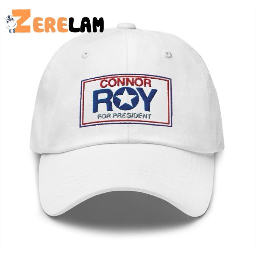 Connor Roy For President Trucker Hat