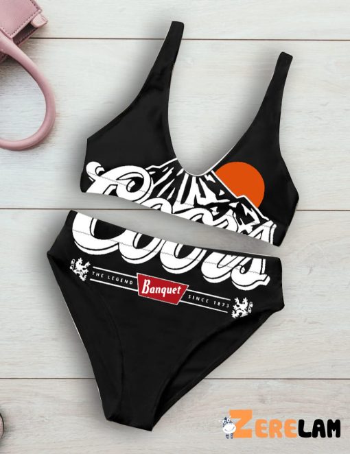 Coors Banquet Since 1873 Bikini Set