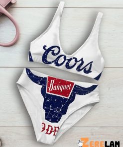 Coors Rodeo Banquet Womens Bikini Set