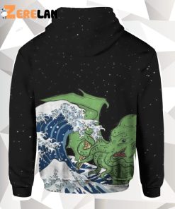 Cthulhu Octopus Sea 3D Hoodie Gifts Fathers Day 2