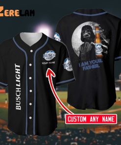 Custom Name Busch Light I Am Your Father Baseball Jersey, Good Gifts Father’s Day For Men
