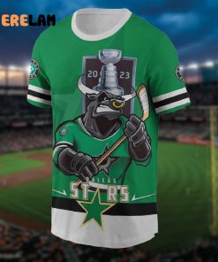 Dallas Stars National Hockey League 2023 3D Shirt 3