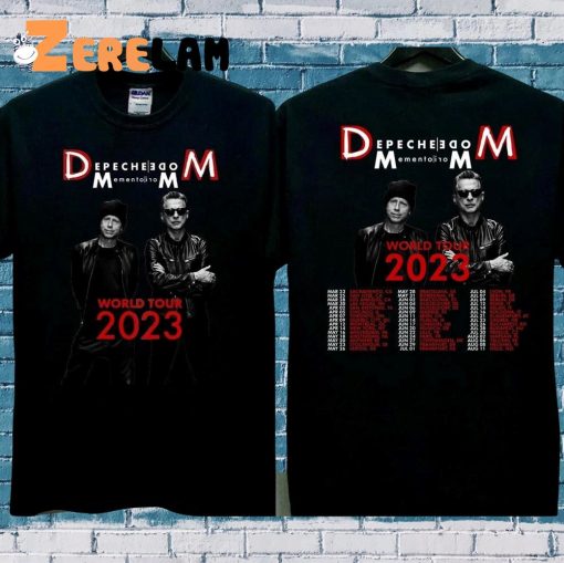 Depeche Mode Memento Mori World Tour 2023 t-shirt by To-Tee