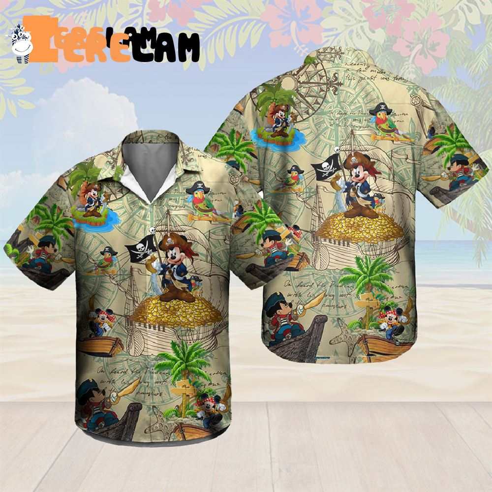 Disney Mickey Mouse Hawaiian Summer Shirt, Gifts For Men And Women - Zerelam