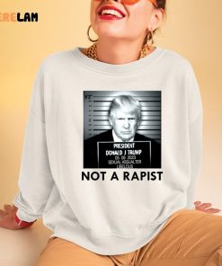 Donald Trump Not A Rapist Mugshot Shirt 3 1